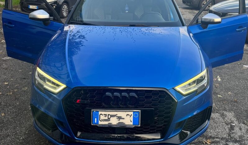 Audi RS3 Sportback 2.5 TFSi 400CV quattro S-tronic Uff Ital pieno